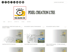 Tablet Screenshot of pixelcreation.biz
